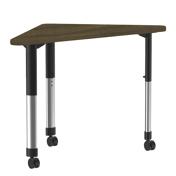 HPL Collaborative Desk - Casters - Wing
